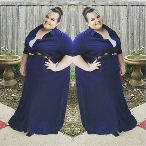 Asos Curve Size 24 Maxi Dress